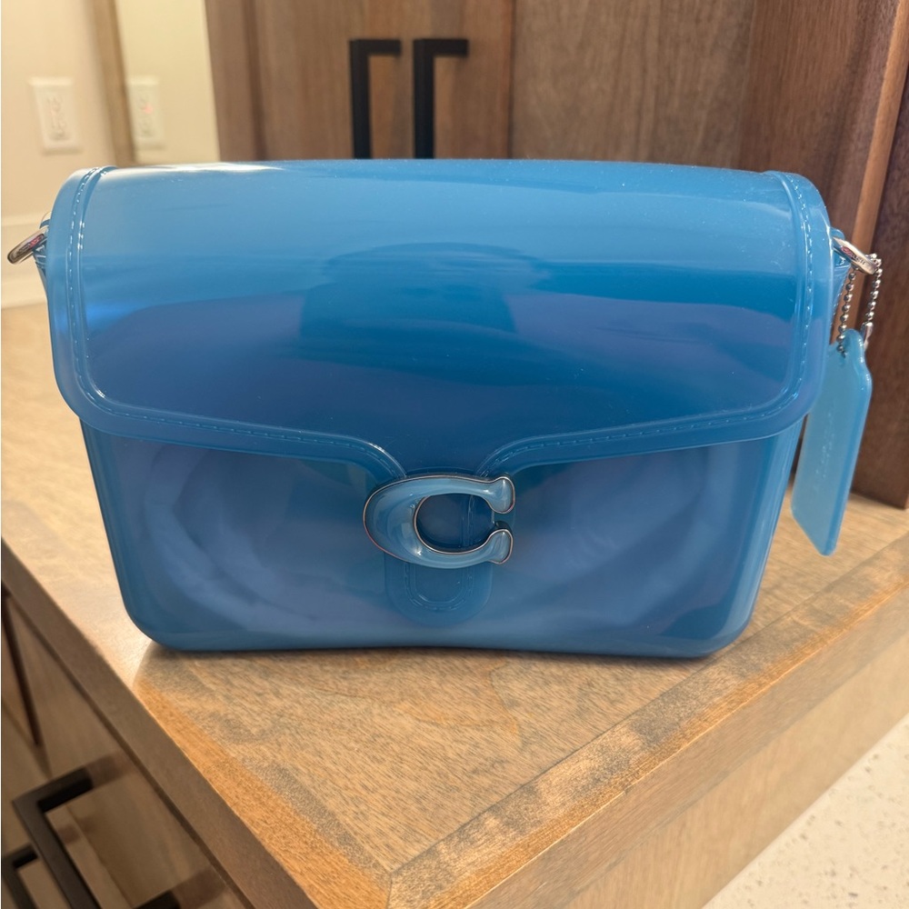 Coach Blue Jelly Crossbody Bag